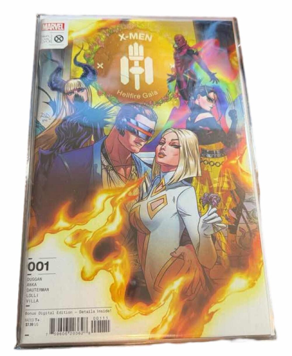 X-Men Hellfire Gala Russell Dauterman Cover Marvel Comics 2022